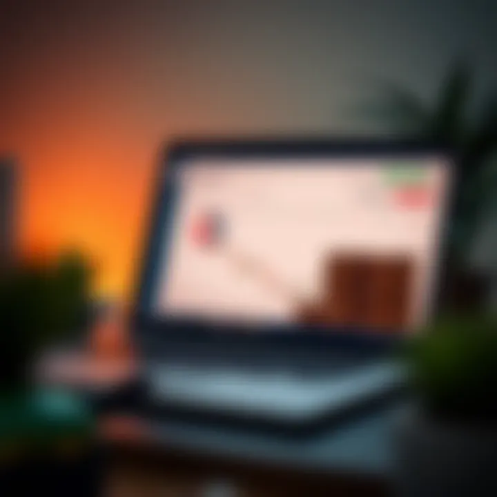 Laptop displaying affiliate marketing dashboard and Kenyan currency symbols