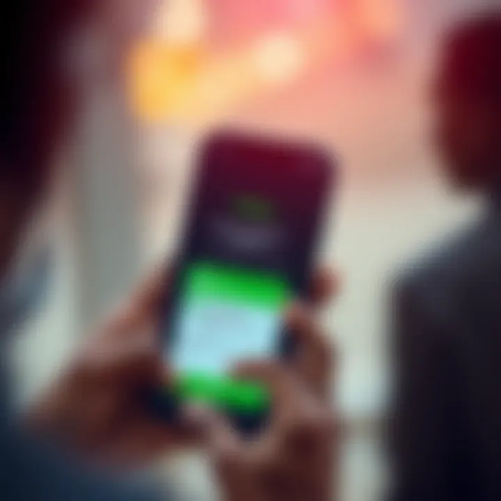 Secure M-Pesa Payment Integration for Kenyan Traders on BinaryBot Kenyan mobile phone displaying secure M-Pesa transaction confirmation for binary trading deposits