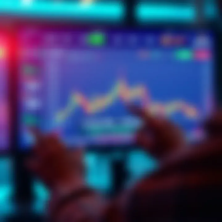 User navigating software interface for Candle Mine Bot installation