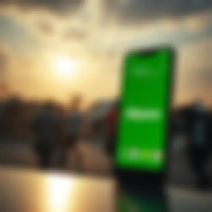 Illustration of financial inclusion growth through mobile money services in Kenya