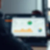 Dashboard interface showing Deriv affiliate account overview with key statistics and navigation menu