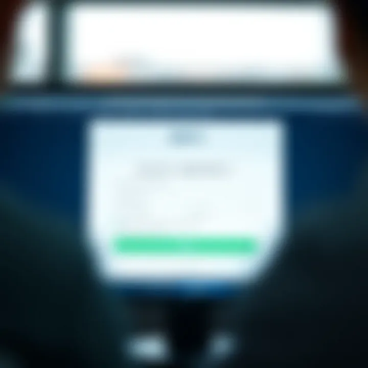 User interface displaying Deriv account registration form on a computer screen