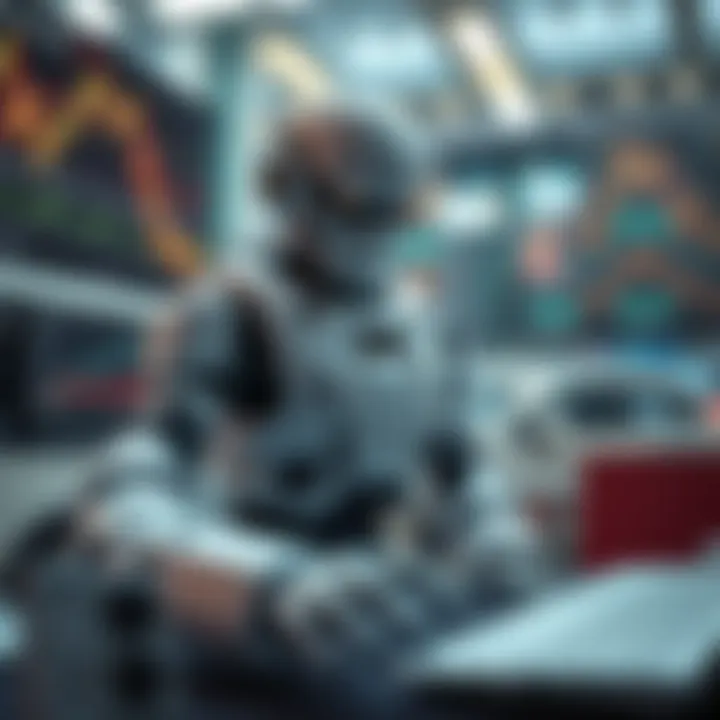 Risk Management Strategies for Bot-Driven Trading Conceptual illustration of risk management techniques for automated trading