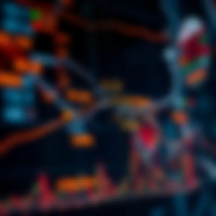 Global forex market map highlighting Asian session activity and key trading centers