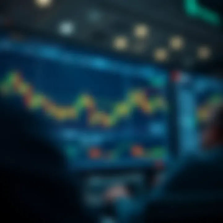 Binary trading bot interface displaying charts and security features on screen