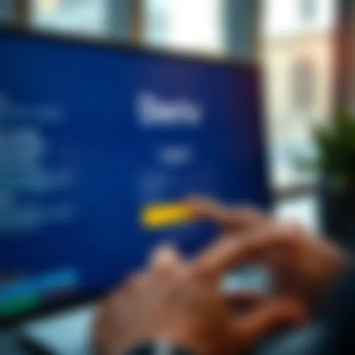 User entering email and password on Deriv login screen