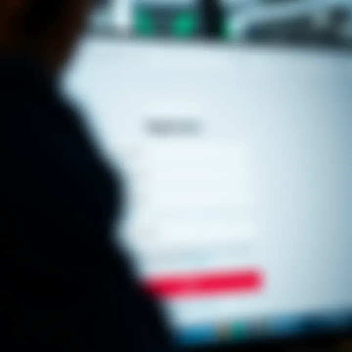 Screenshot showing the Deriv.com registration page with empty fields ready for input