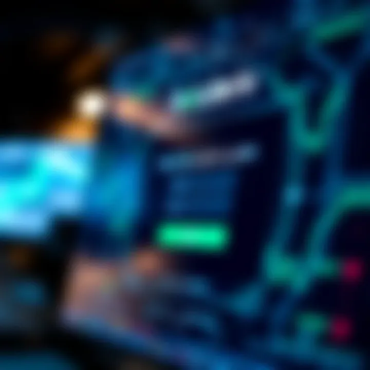 User interface showcasing the bot.deriv.com login screen with input fields and login button