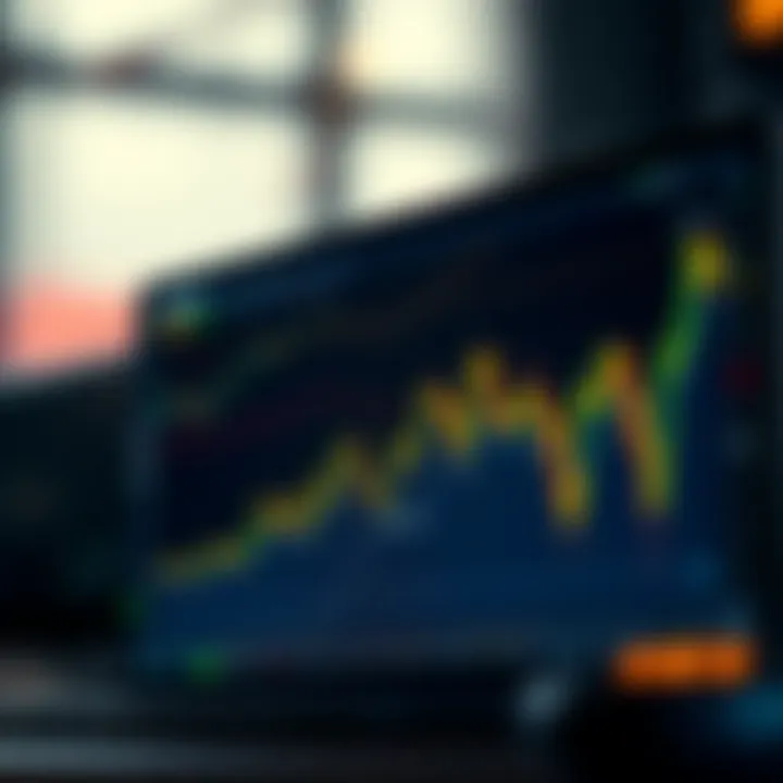 Graph showing automated trading bot performance over time on Deriv platform