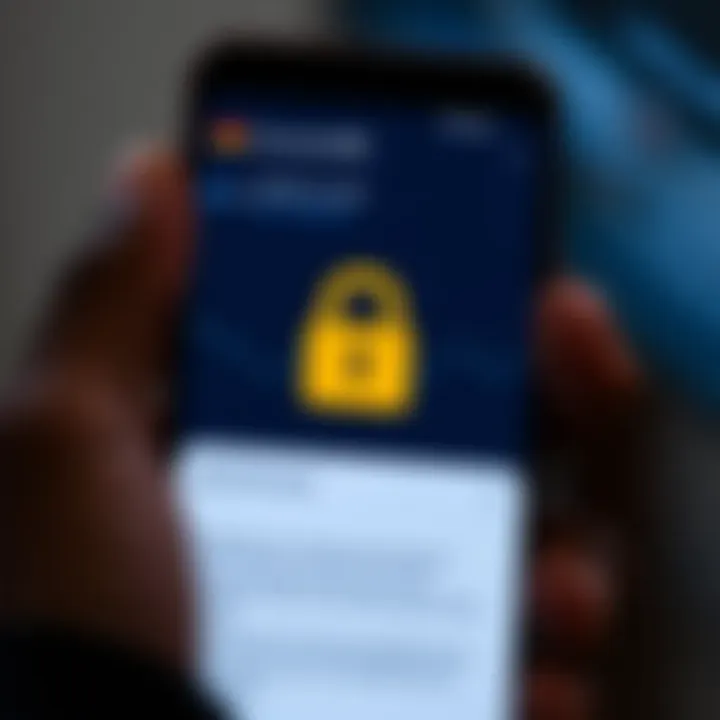 Illustration of downloading and installing APK file securely on an Android smartphone