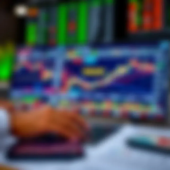 Visual representation of trading strategies and risk management techniques with graphs and icons for Kenyan market context