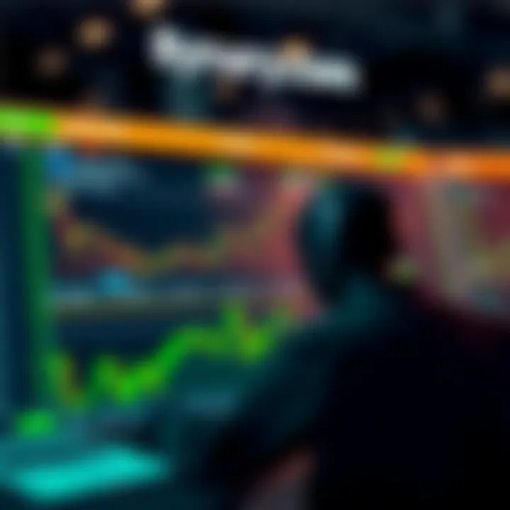 Diagram illustrating how automated trading bots execute trades on Binary.com platform