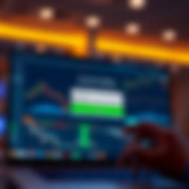 Secure online account creation interface on a digital trading platform