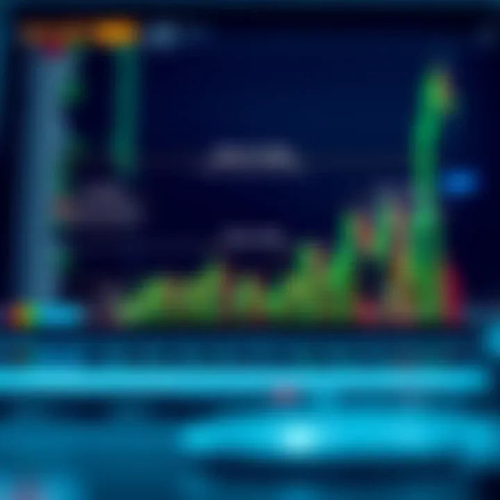 Diagram illustrating the basic concept of binary trading with price direction options within a set time frame