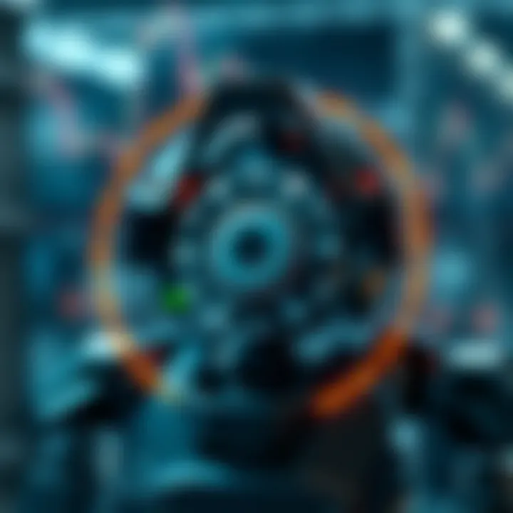 Diagram illustrating the mechanism of automated trading bots operating on Deriv.com platform