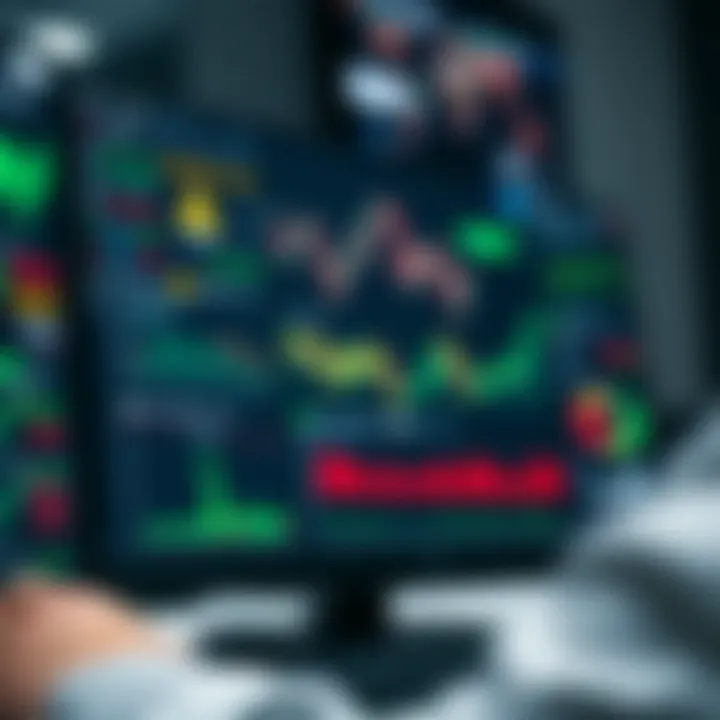 Deriv Hub platform dashboard showing trading charts and financial instruments