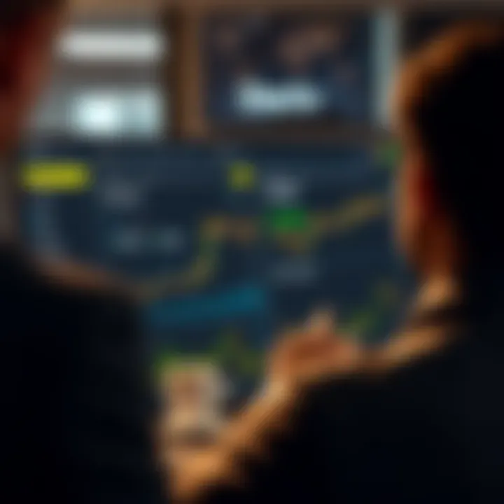 Navigating the Deriv Trading Dashboard Effectively Dashboard view of Deriv platform showcasing navigation options and trading tools