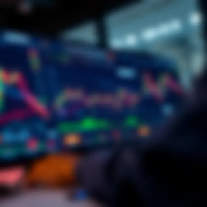 Deriv Trading Platform Interface with Market Charts Interface of Deriv trading platform showing forex, commodities, and indices charts