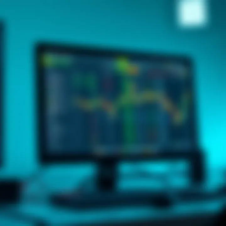 Computer screen displaying automated software generating online earnings