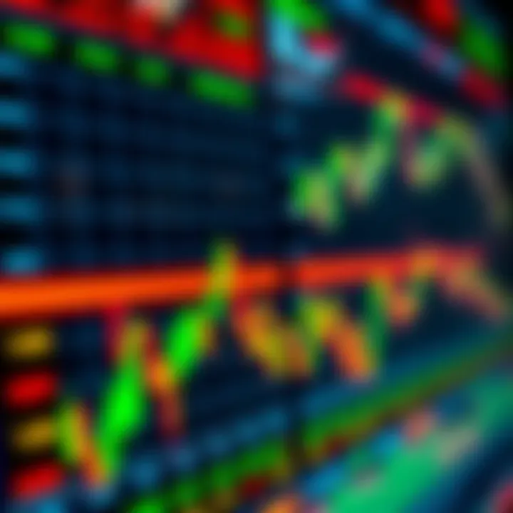 Stock market charts displaying trading data in Kenya