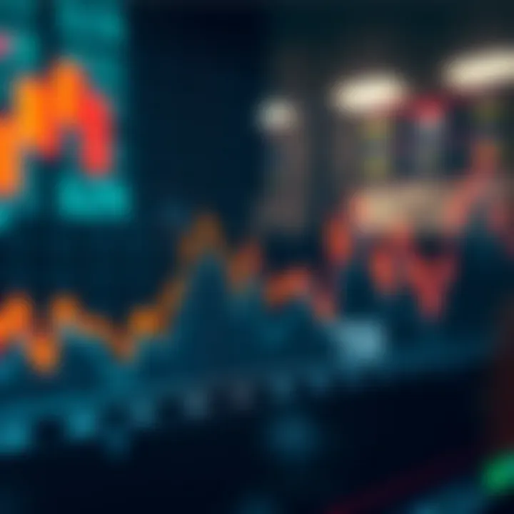 Graph showing the fluctuations of a volatility index representing market uncertainty in Kenya