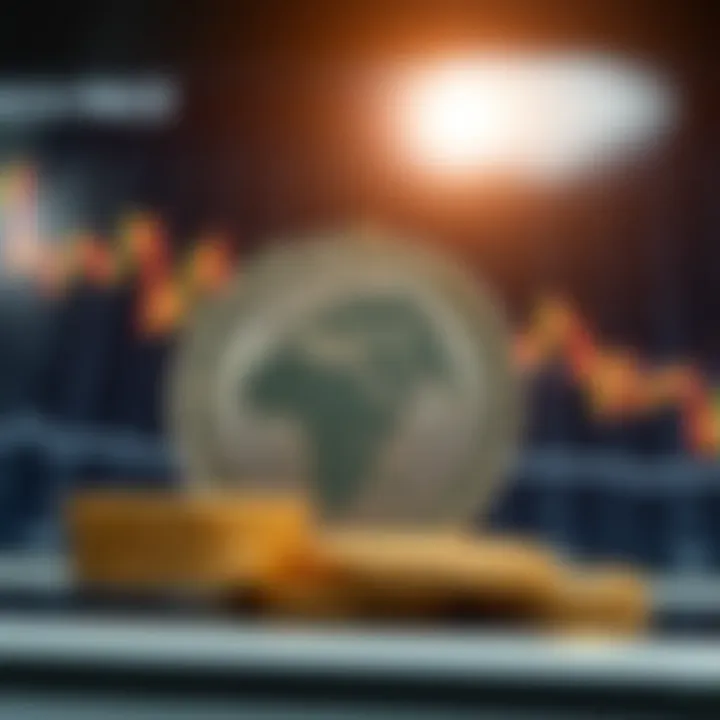 Graph displaying World Coin price fluctuations with emerging market trends focusing on East Africa