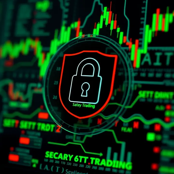 Security and Regulatory Features in Binary Trading Applications Illustration of digital security and regulatory compliance for financial trading apps