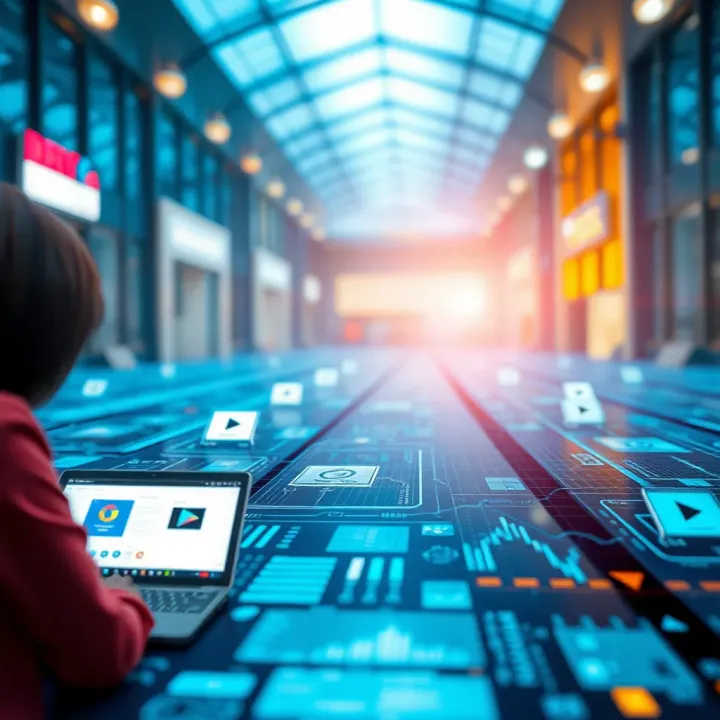 Digital Financial Solutions for Kenyan Traders by Deriv Limited Illustration of digital financial services and technology solutions tailored for the Kenyan trading market