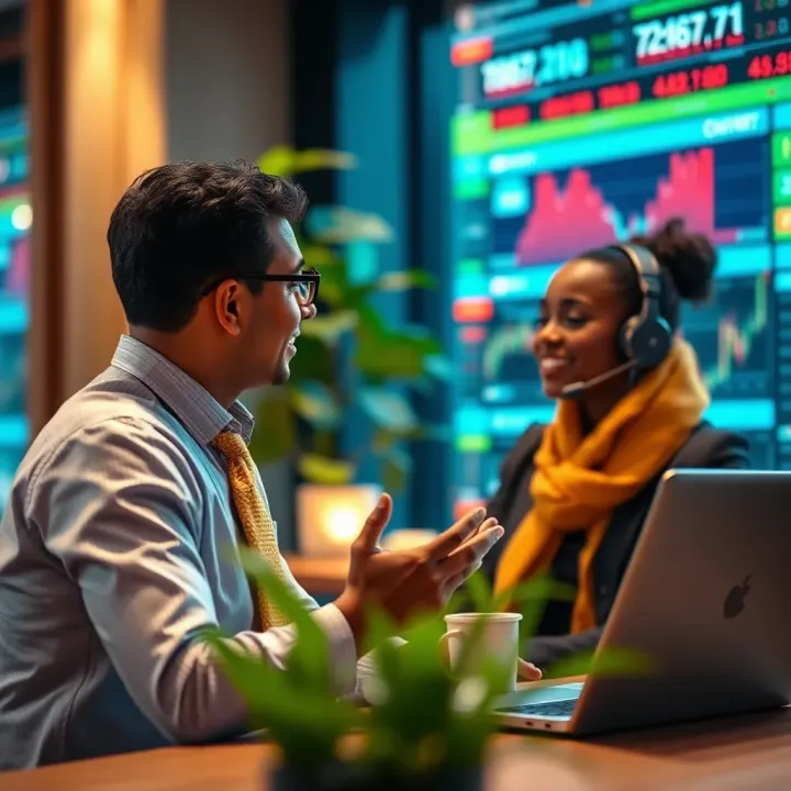 Efficient Communication via Deriv Live Chat for Enhanced Trading Experience Visual representation of smooth communication flow between trader and support team through live chat