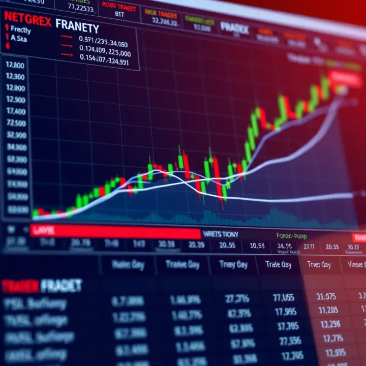 Chart illustrating common forex trading strategies and risk management techniques