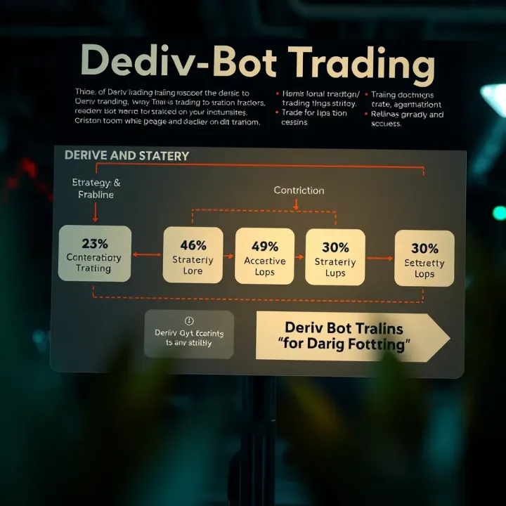 Deriv Bot Trading Setup and Strategy Overview Diagram illustrating key components of Deriv bot trading setup and strategy flow
