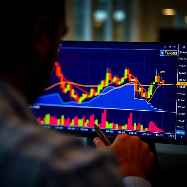 Graph illustrating trading signals and market analysis tailored for Kenyan binary traders using SmartCharts