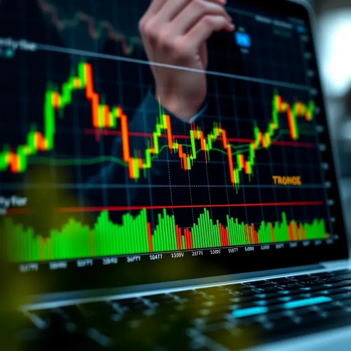 Chart illustrating risk management and strategy planning with digital tools