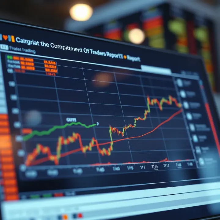 Graph showing different market participant categories in the Commitment of Traders report
