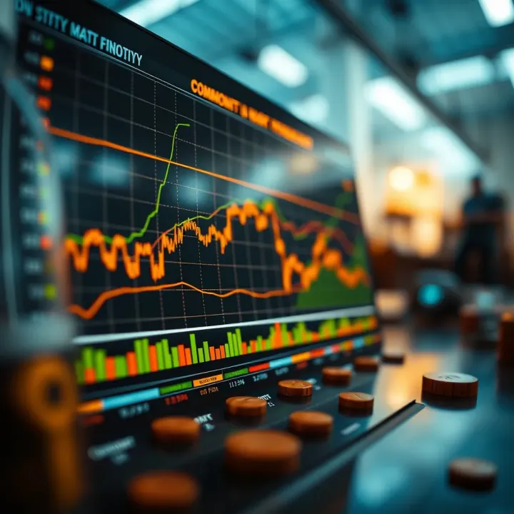 Commodity Market Trends and Risk Management in East Africa Chart showing commodity market trends and risk management strategies tailored for traders in East Africa